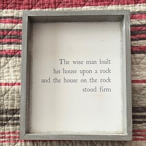 Bible Quote Wall Art Decor